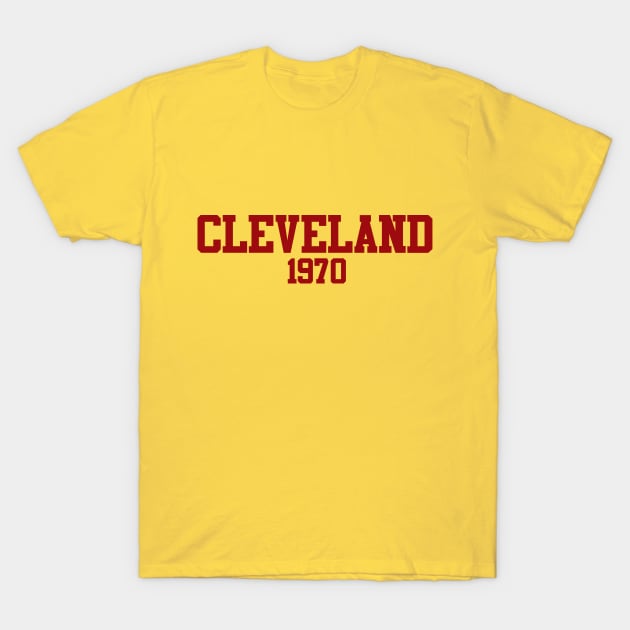 Cleveland 1970 (variant) T-Shirt by GloopTrekker